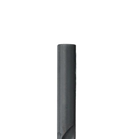 Drill America #22 HSS Black Oxide Jobber Length Drill Bit, Flute Length: 2" D/AN22